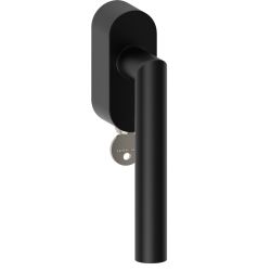 Raamkruk draaikiep Toledo B ovaal afsluitbaar SKG*** - zwart