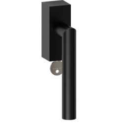 Raamkruk draaikiep Toledo B recht afsluitbaar SKG*** - zwart