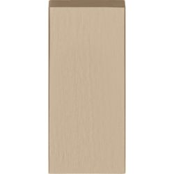 Blind plaatje SQUARE LSQB32 rechthoekig - PVD licht brons