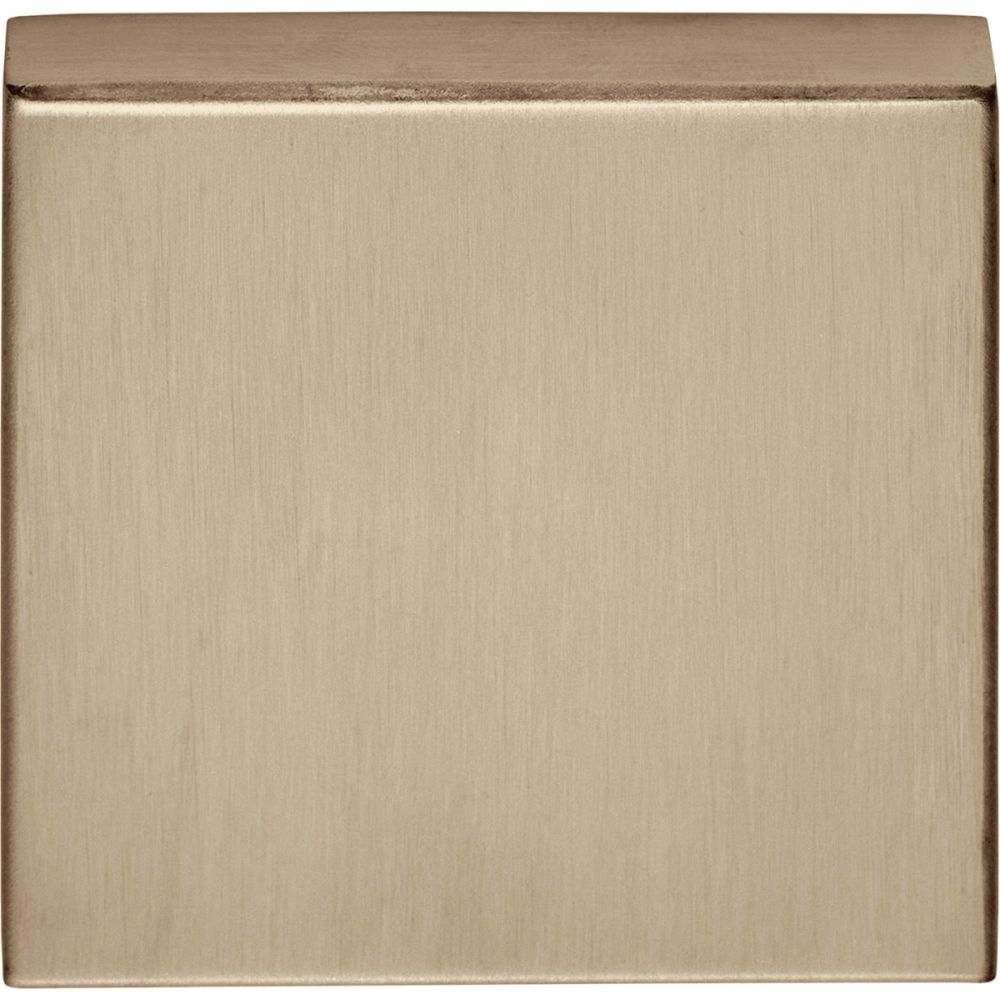 Blind plaatje BASICS BSQB53 vierkant - PVD licht brons