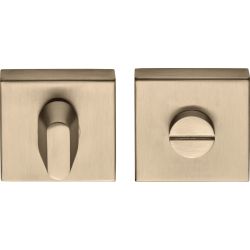 Toiletgarnituur BASICS BSQWC53 zonder indicatie - PVD licht brons