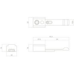 Intersteel Blokkering tbv glijarm - deurdrangers