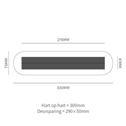 Voordeurset Iris/Sara compleet rechtswijzend - PVD Inox