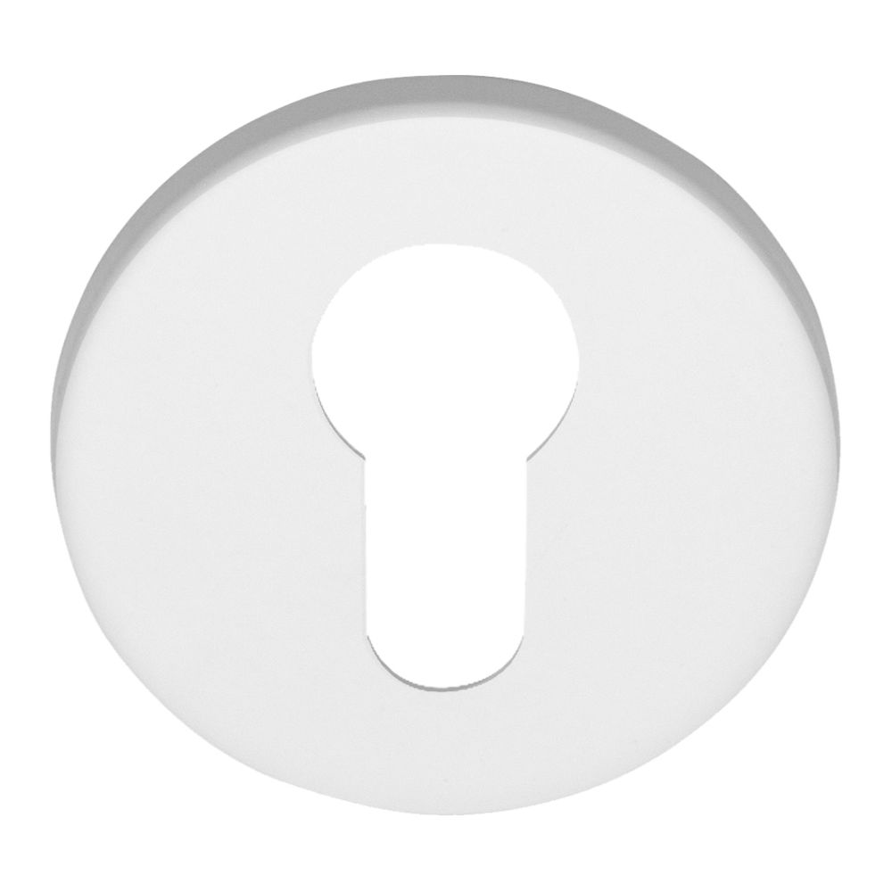 Cilinderplaatje BASICS LBY50 - wit