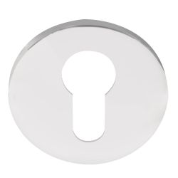 Cilinderplaatje BASICS LBY50 - gepolijst RVS