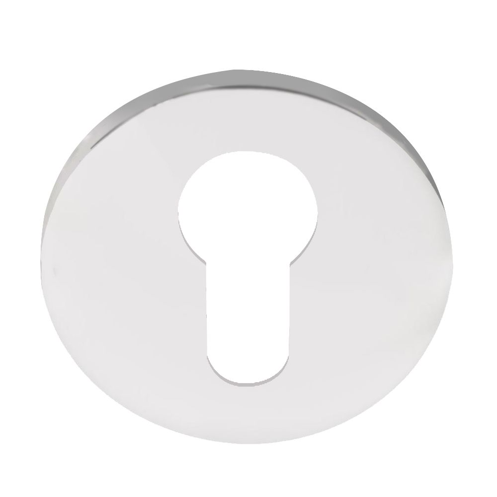 Cilinderplaatje BASICS LBY50 - gepolijst RVS