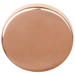 Blind plaatje BASICS LBB50 - PVD gepolijst koper