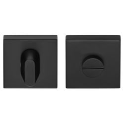 Toiletgarnituur BASICS BSQWC53 zonder indicatie - mat zwart