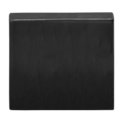 Blind plaatje BASICS BSQB53 vierkant - PVD gunmetal