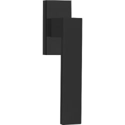 Draaikiepgarnituur SQUARE LSQ4-DK niet afsluitbaar rechtsdraaiend - mat zwart