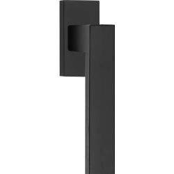 Draaikiepgarnituur SQUARE LSQ4-DK niet afsluitbaar rechtsdraaiend - PVD mat zwart