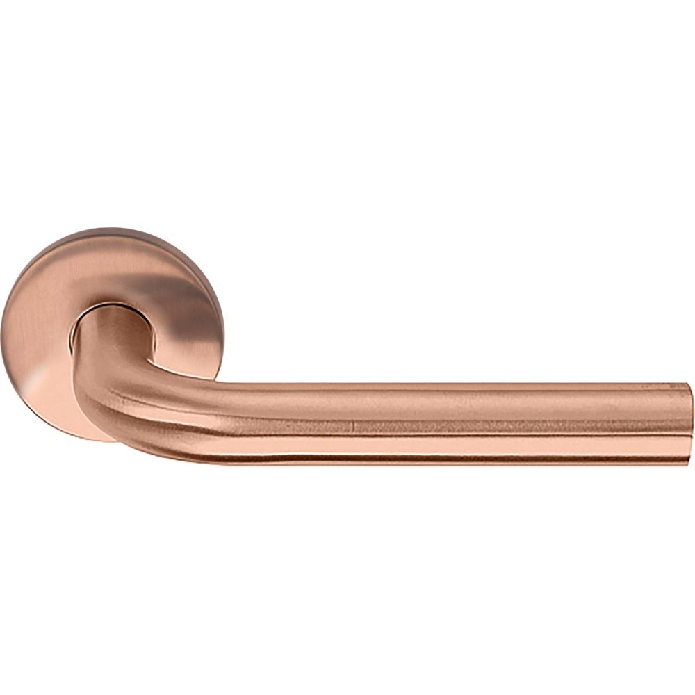 Deurkruk BASICS LB3-19 EN1906/3 geveerd op rozet - PVD mat brons