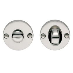 Tonda toilet-/badkamersluiting 8mm - nikkel