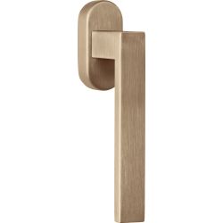 Draaikiepgarnituur BASICS BSQ2-DK-O niet afsluitbaar - PVD licht brons