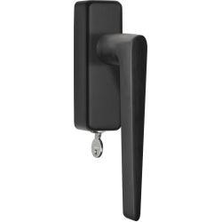 Draaikiepgarnituur BASICS LB21H-DKLOCK-O afsluitbaar - PVD gunmetal