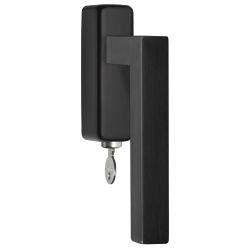 Draaikiepgarnituur BASICS BSQ1-DKLOCK-O afsluitbaar - PVD gunmetal