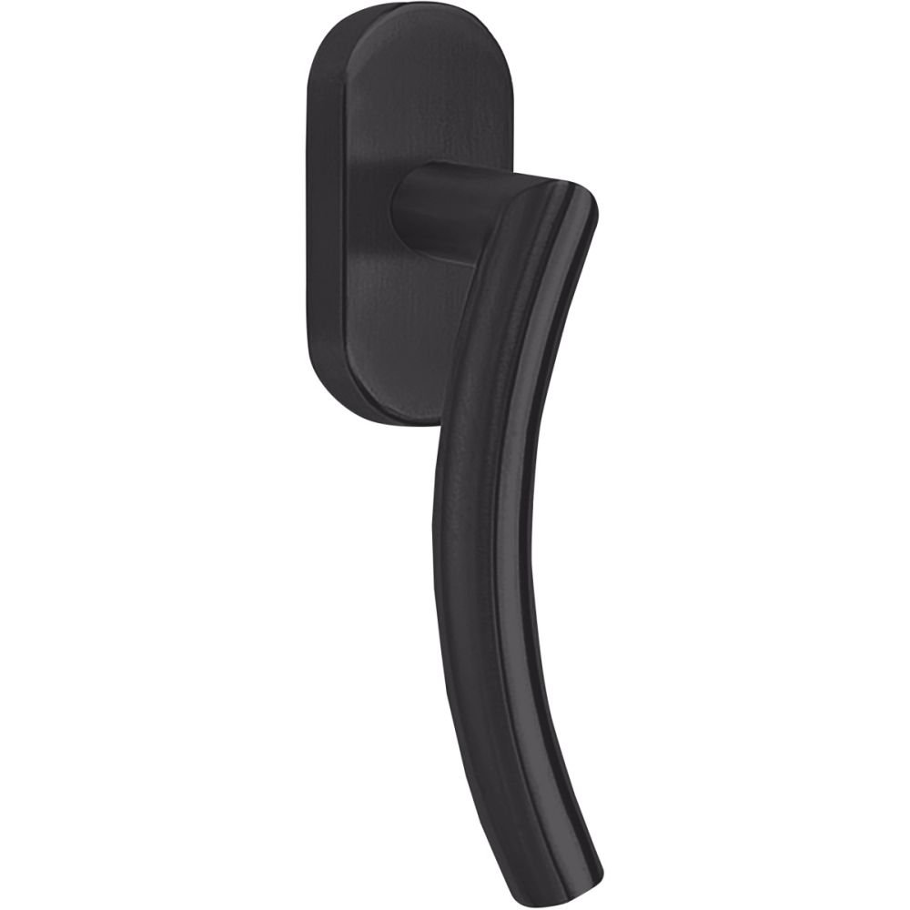 Draaikiepgarnituur BASICS LB4-DK-O niet afsluitbaar rechtsdraaiend - mat zwart