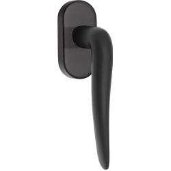 Draaikiepgarnituur BASICS LB20-DK-O niet afsluitbaar rechtsdraaiend - mat zwart