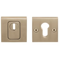 Formani Basics BSQVEIL-KT veiligheidscilinderrozet massief kerntrekbeveiliging SKG*** - PVD licht brons