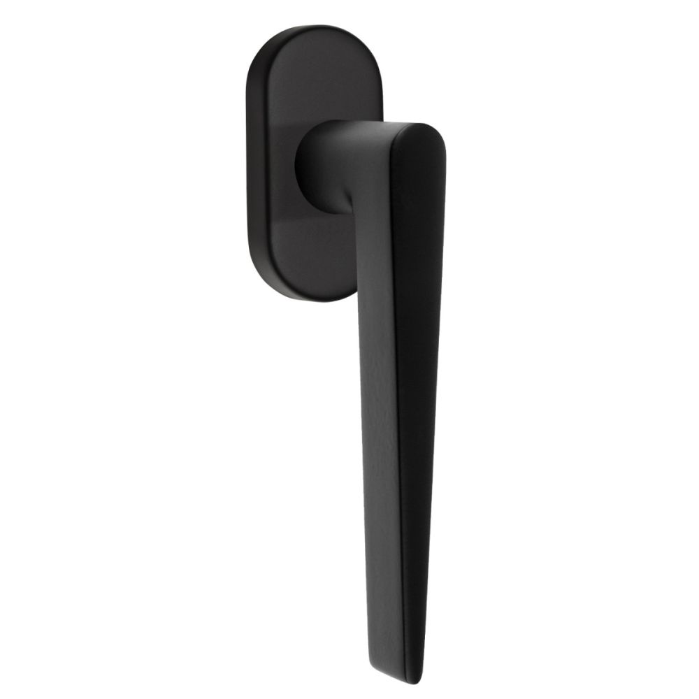 Draaikiepgarnituur BASICS LB21H-DK-O niet afsluitbaar - mat zwart