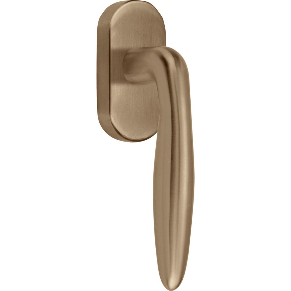 Draaikiepgarnituur BASICS LB18-DK-O niet afsluitbaar - PVD licht brons