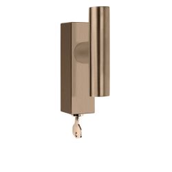 Draaikiepgarnituur afsluitbaar Piet Boon INC PBI103-DKLOCK - PVD licht brons