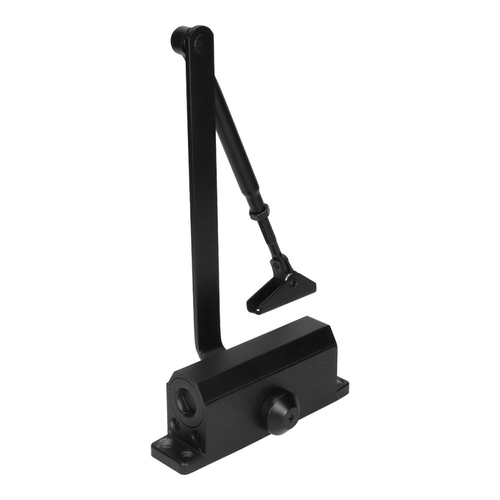 AXA 7505 deurdranger met schaararm compact - zwart