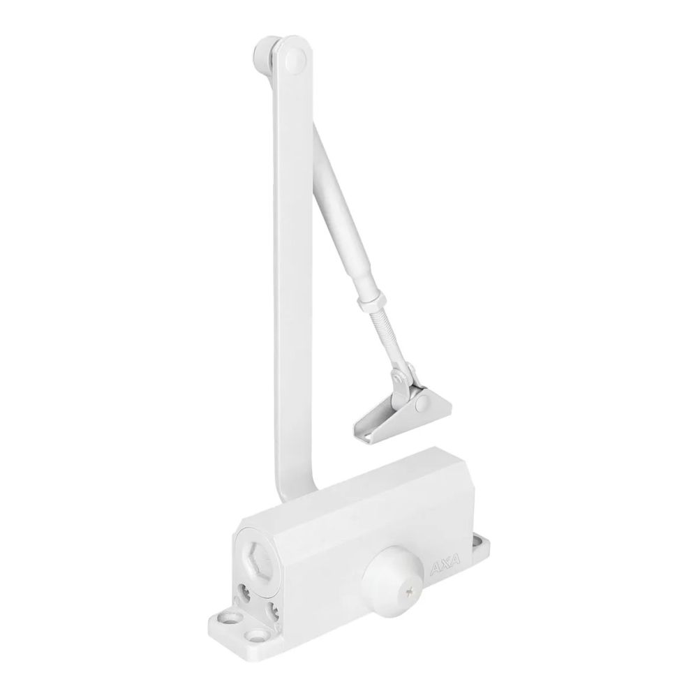 AXA 7505 deurdranger met schaararm compact - wit