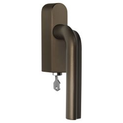 Draaikiepgarnituur David Rockwell ECLIPSE DR100-DKLOCK-O afsluitbaar rechtsdraaiend - brons