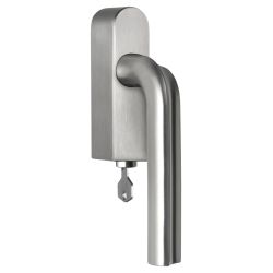 Draaikiepgarnituur David Rockwell ECLIPSE DR100-DKLOCK-O afsluitbaar rechtsdraaiend - mat RVS