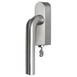 Draaikiepgarnituur David Rockwell ECLIPSE DR100-DKLOCK-O afsluitbaar linksdraaiend - mat RVS