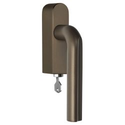 Draaikiepgarnituur David Rockwell ECLIPSE DR101-DKLOCK-O afsluitbaar rechtsdraaiend - brons