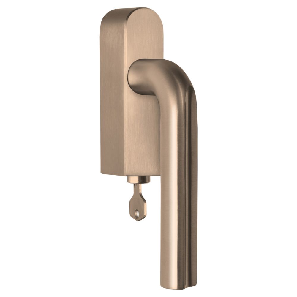 Draaikiepgarnituur David Rockwell ECLIPSE DR101-DKLOCK-O afsluitbaar rechtsdraaiend - PVD licht brons