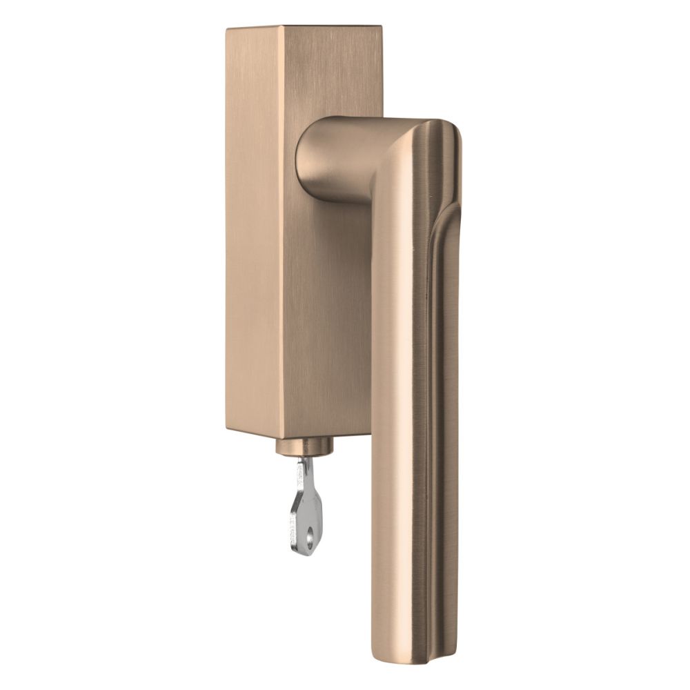 Draaikiepgarnituur David Rockwell ECLIPSE DR103-DKLOCK afsluitbaar rechtsdraaiend - PVD licht brons