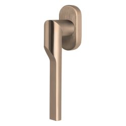 Rivio by Gensler GL101-DK-O draaikiepgarnituur niet afsluitbaar rechtsdraaiend - PVD licht brons