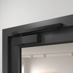 AXA 7509 deurdranger met glijarm sluitkracht 1-4 - zwart