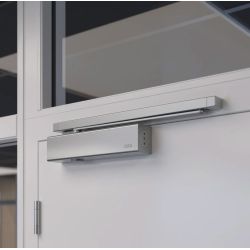 AXA 7510 deurdranger met glijarm sluitkracht 3-6 - aluminiumgrijs