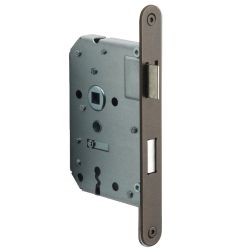 Formani Basics LBLAN56 klavier/sleutel dag en nachtslot afgerond - brons