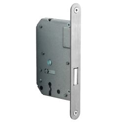 Formani Basics LBLKAN56 kastdeurslot met sleutel afgerond - RVS