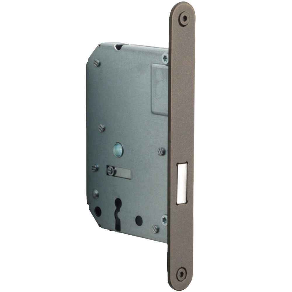 Formani Basics LBLKAN56 kastdeurslot met sleutel afgerond - brons