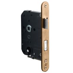 Formani Basics LBLSAY55 veiligheidsslot voor buitendeuren profielcilindergat 55mm SKG** afgerond - PVD licht brons