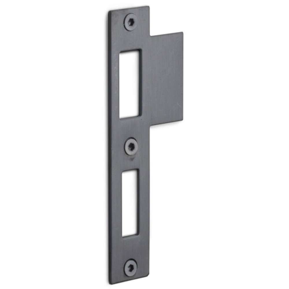 Formani Basics LBSPNYW sluitplaat tbv deursloten - PVD mat zwart/PVD gunmetal