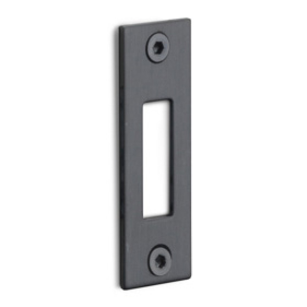 Formani Basics LBSPK sluitplaat tbv kastdeurslot - PVD mat zwart/PVD gunmetal