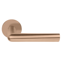 Deurkruk Piet Boon INC PBI100-G op rozet - PVD licht brons