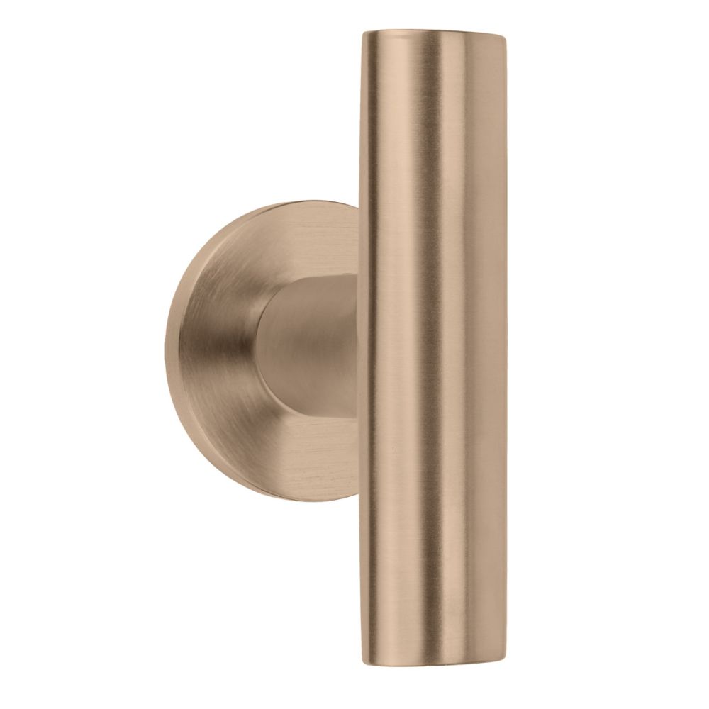 Deurkruk Piet Boon INC PBI103-G op rozet - PVD licht brons