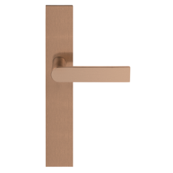 Deurkruk Piet Boon ARC PBA100P236SFC op schild - PVD licht brons