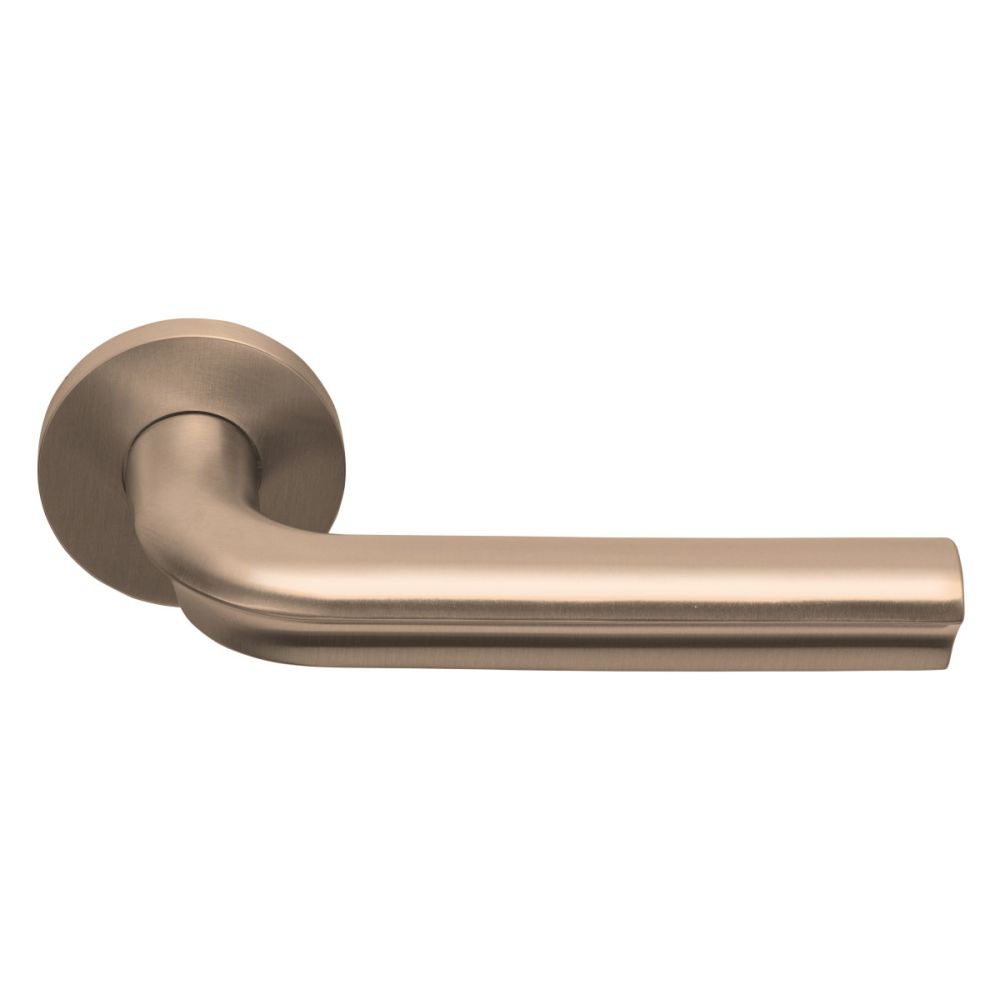 Deurkruk David Rockwell ECLIPSE DR100-G geveerd op rozet - PVD licht brons