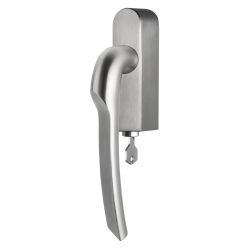 Formani Rivio by Gensler GL102-DKLOCK-O draaikiepgarnituur afsluitbaar rechtsdraaiend - mat RVS