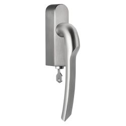 Formani Rivio by Gensler GL102-DKLOCK-O draaikiepgarnituur afsluitbaar linksdraaiend - mat RVS