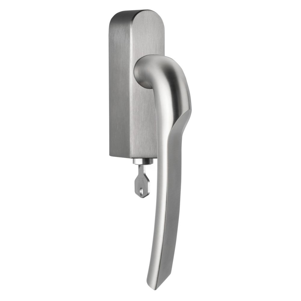 Formani Rivio by Gensler GL102-DKLOCK-O draaikiepgarnituur afsluitbaar linksdraaiend - mat RVS